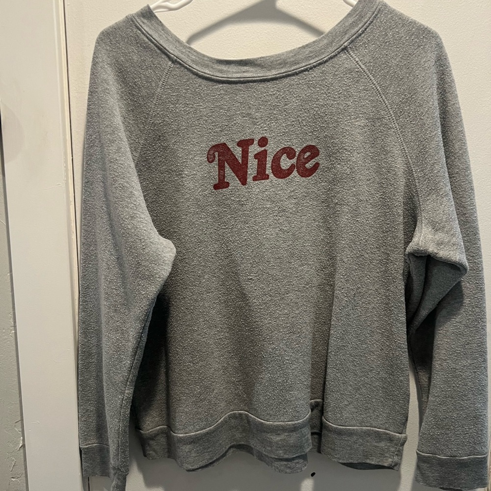 Reversible, crewneck, loose neck for casual wear